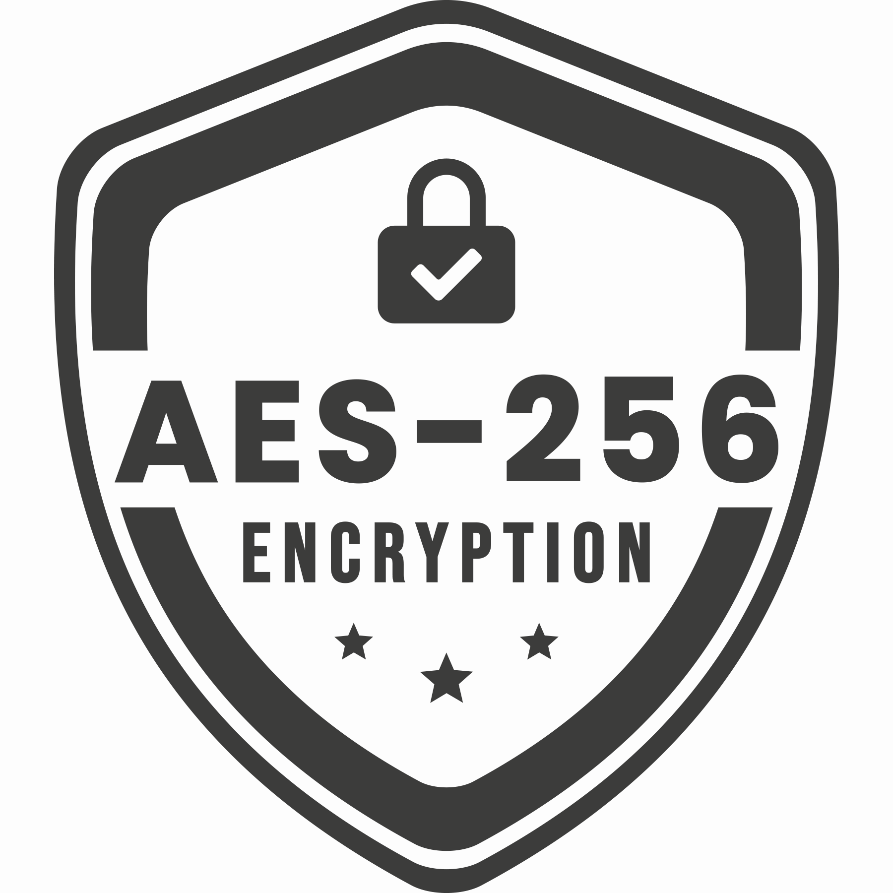 Ende-zu-Ende verschlüsselt (AES-256 Encryption)